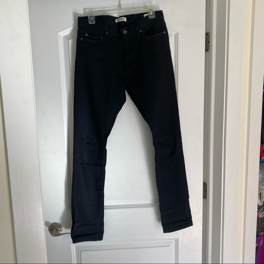 Gently Worn! Goodthreads Selvedge Jeans - Size 30x32 - Black - Skinny Fit